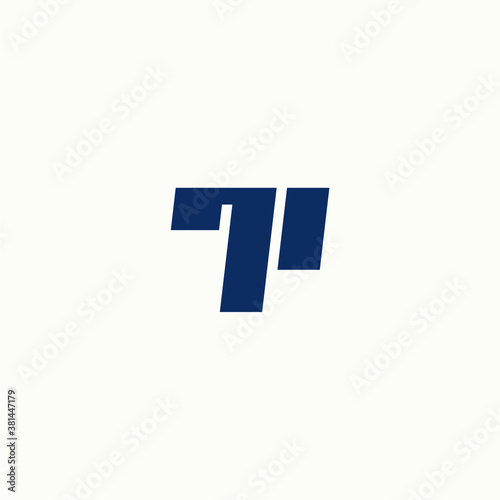 TP logo vector alphabet PT icon illustrations © nur
