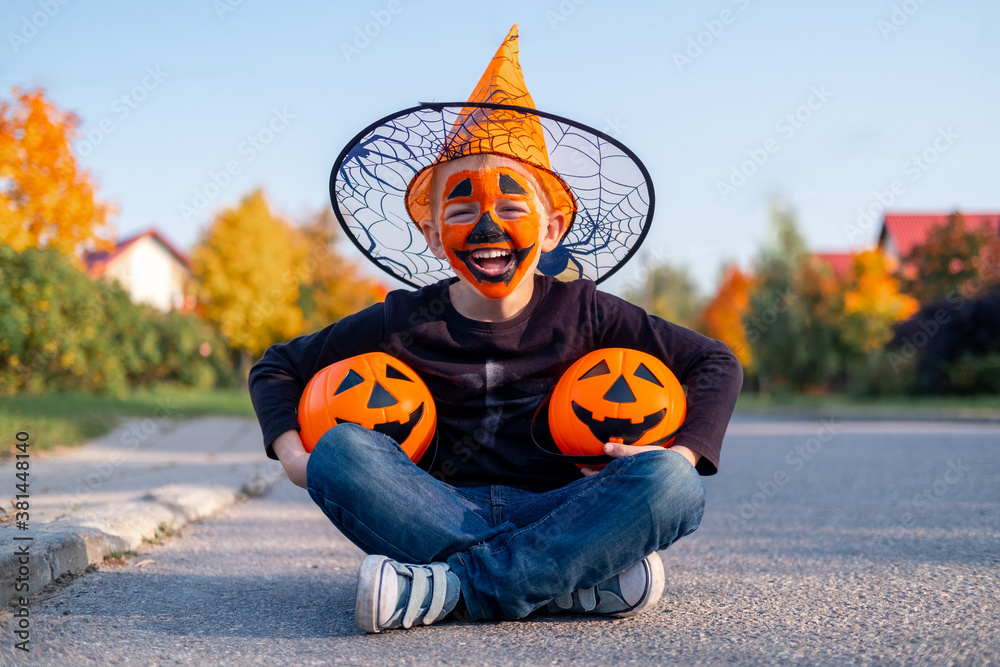 Fotografie Halloween kids