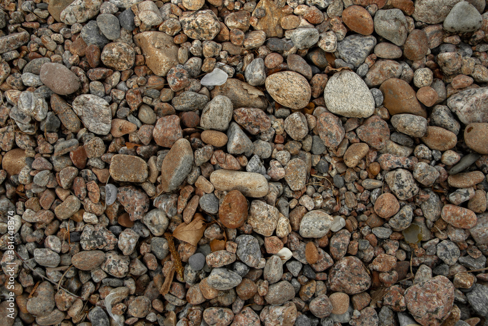 stones on the beach