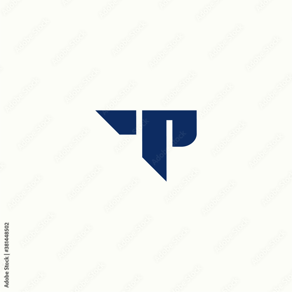 TP logo vector alphabet PT icon illustrations TP logo vector alphabet PT icon illustrations