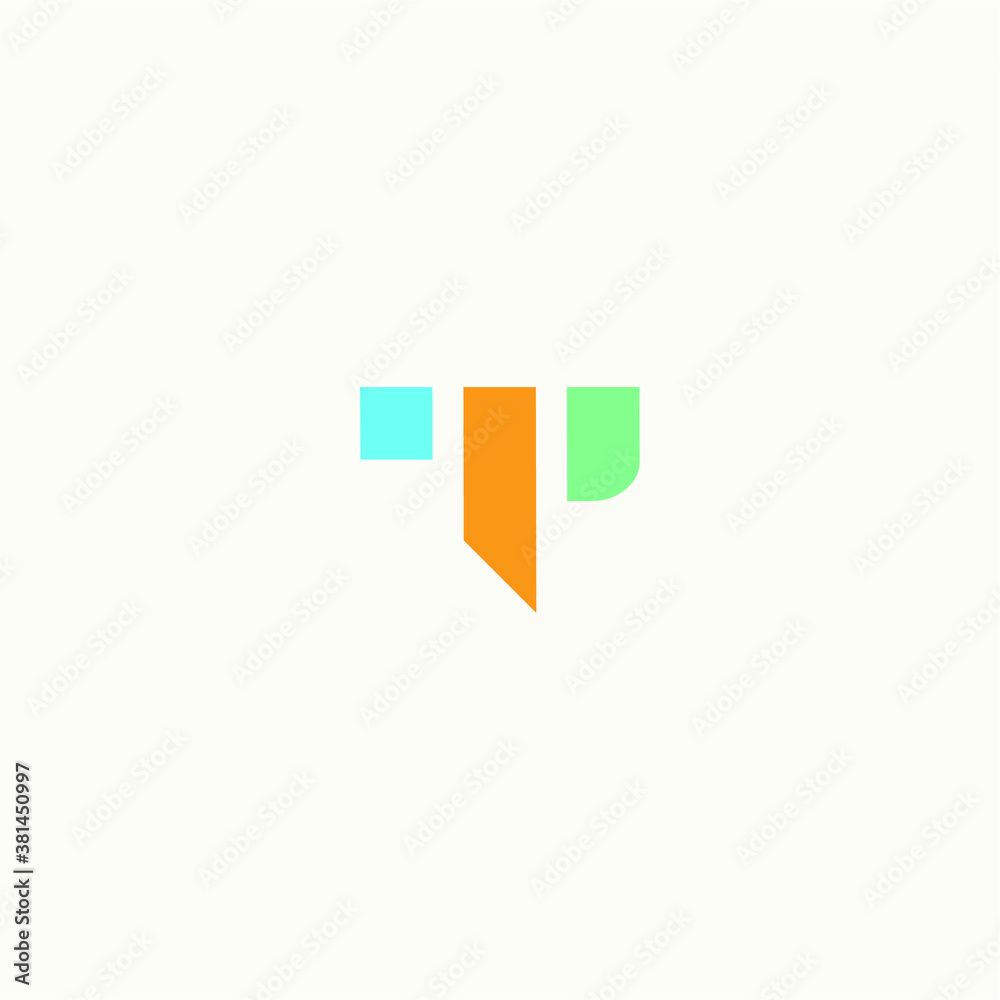 TP logo vector alphabet PT icon illustrations TP logo vector alphabet PT icon illustrations