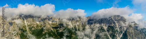 A panoramic view of the landscape