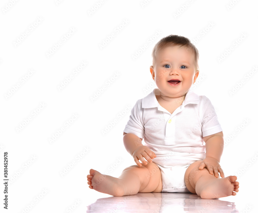 Portrait of infant child baby boy toddler with dark blue eyes. Portrait of infant child baby boy toddler with dark blue eyes.