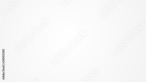 Dot white gray pattern gradient light texture background. Abstract technology big data digital background. 3d rendering.