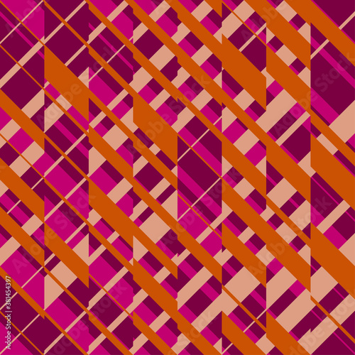 Vintage abstract chaotic ge...