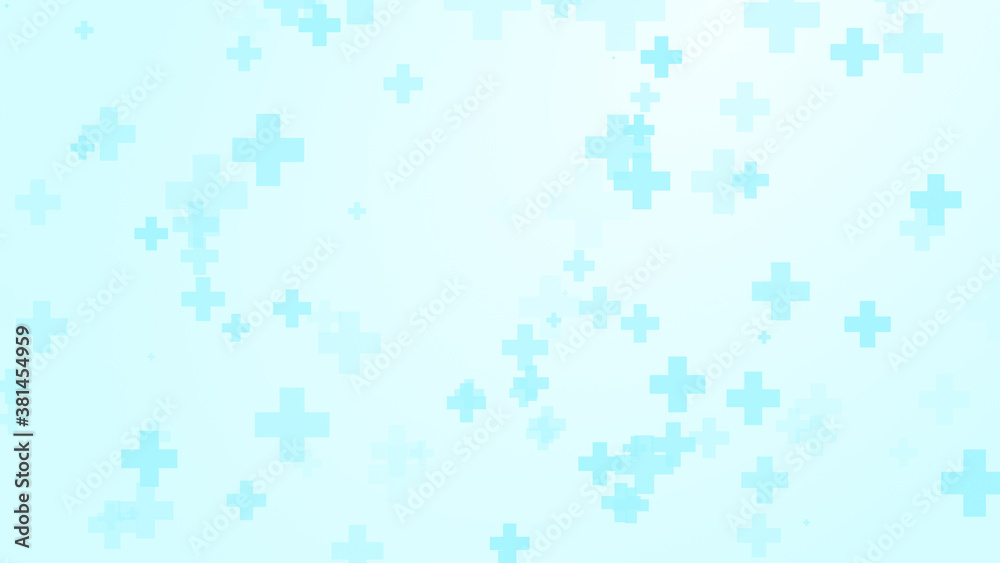 Abstract medical blue cross pattern white background. Abstract medical blue cross pattern white background.