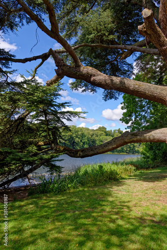 Blenheim Palace Gardens - Woodstock  Oxfordshire  England  UK