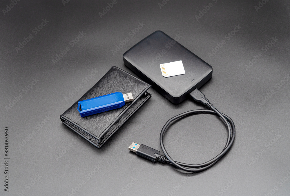 Festplatte, USB-Stick, SD-Karte Festplatte, USB-Stick, SD-Karte