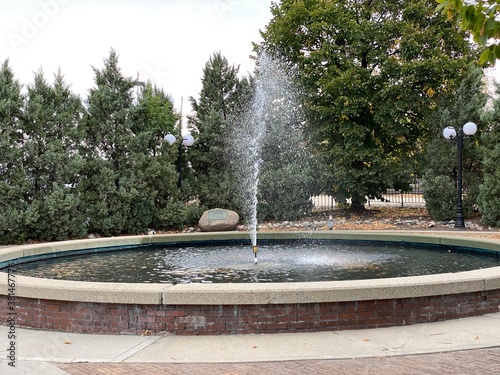 Foutain at a park