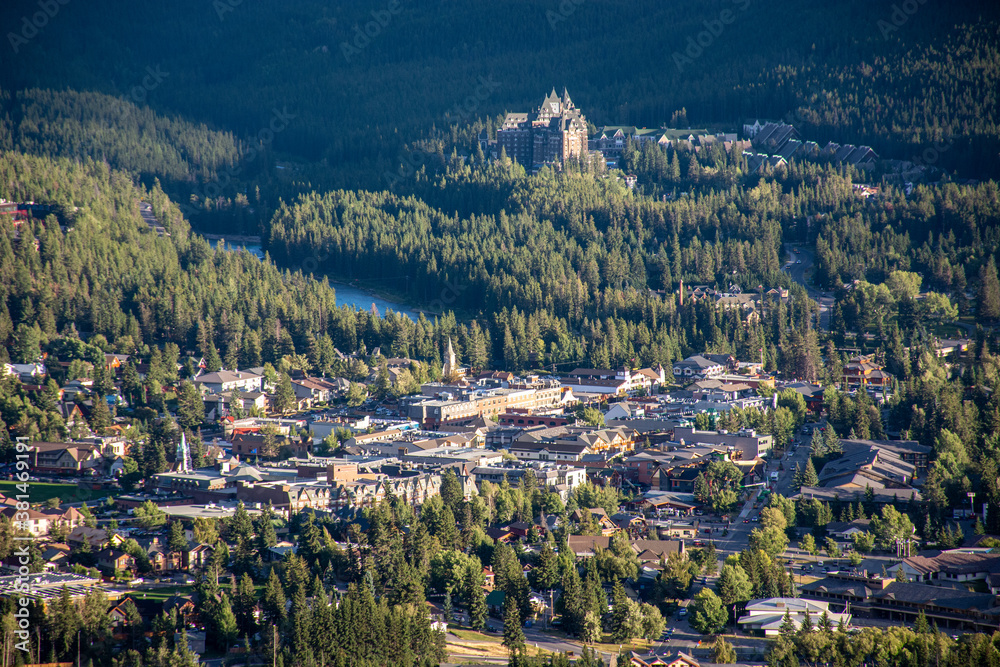 Beautiful town of Banff