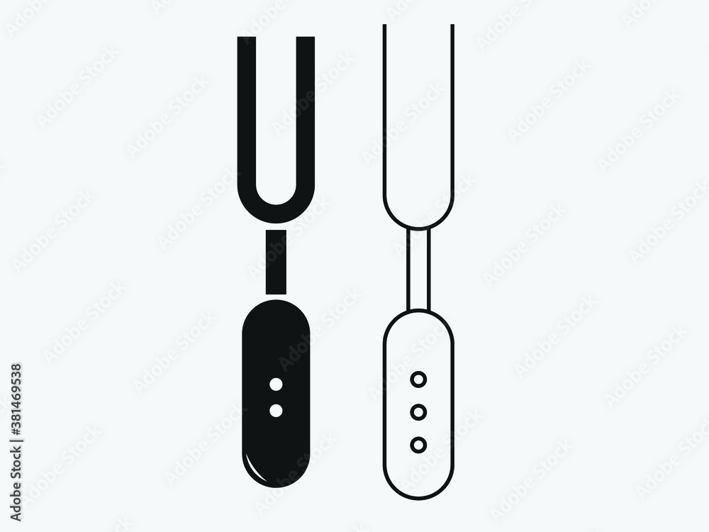 Grey Barbecue fork icon isolated on white background. BBQ fork sign. Barbecue and grill tool. Vector Illustration Grey Barbecue fork icon isolated on white background. BBQ fork sign. Barbecue and grill tool. Vector Illustration