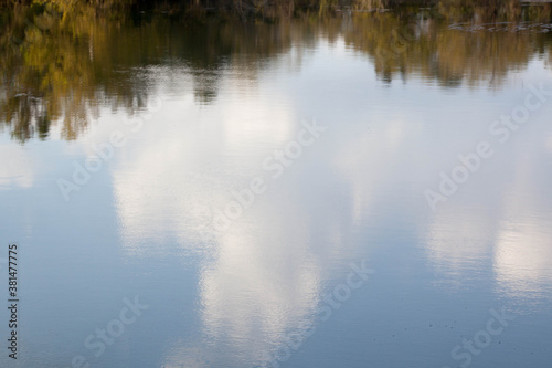 Abstraction in ripples of water