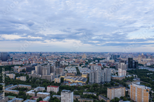 Moscow view from a drone © BETON.7