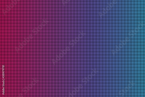 led screen texture. lcd panel pattern. RGB Screen dots seamless pattern. Analog display television. Vector