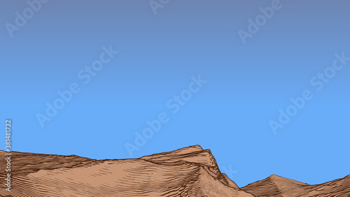 Abstract vintage physical geography foreground stock