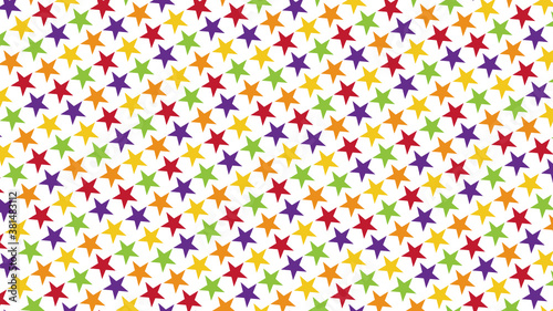 colored paper stars