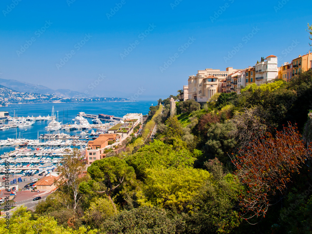 Buildings in Monte Carlo, Principality of Monaco