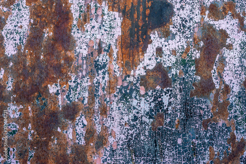 texture of rusty iron with corrosion on the surface © Владимир Крышковец