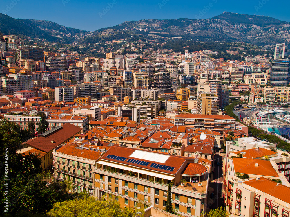 Buildings in Monte Carlo, Principality of Monaco