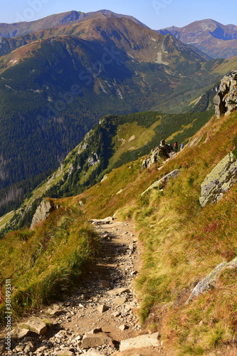 Cicha Dolina Tatry Słowackie, Tatry Zachodnie jesiennie