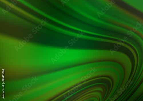 Light Green vector modern elegant background. Colorful illustration in blurry style with gradient. A new texture for your design.