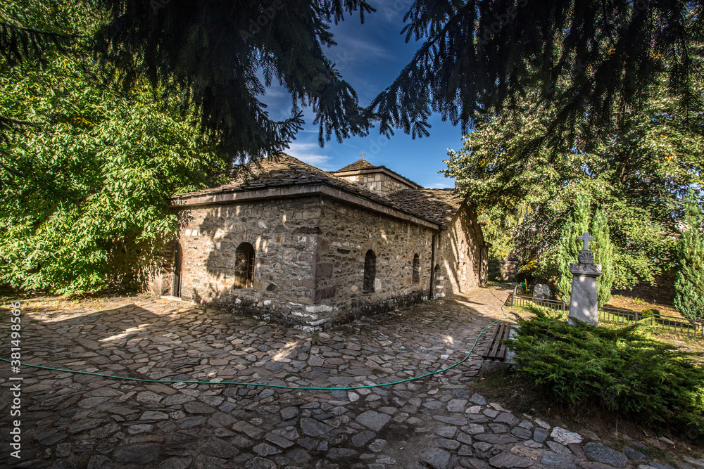 Obraz premium The Saint Nedelia church in Batak, Bulgaria.