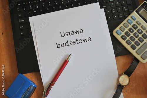 Ustawa budżetowa