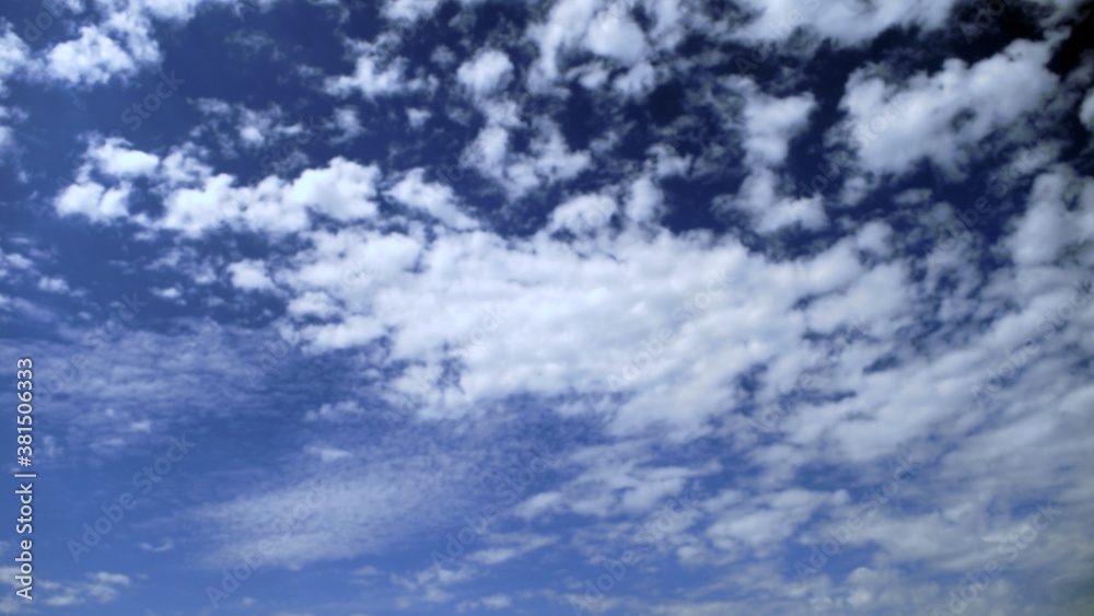 White, slightly thick clouds in the coastal sky. White, slightly thick clouds in the coastal sky.