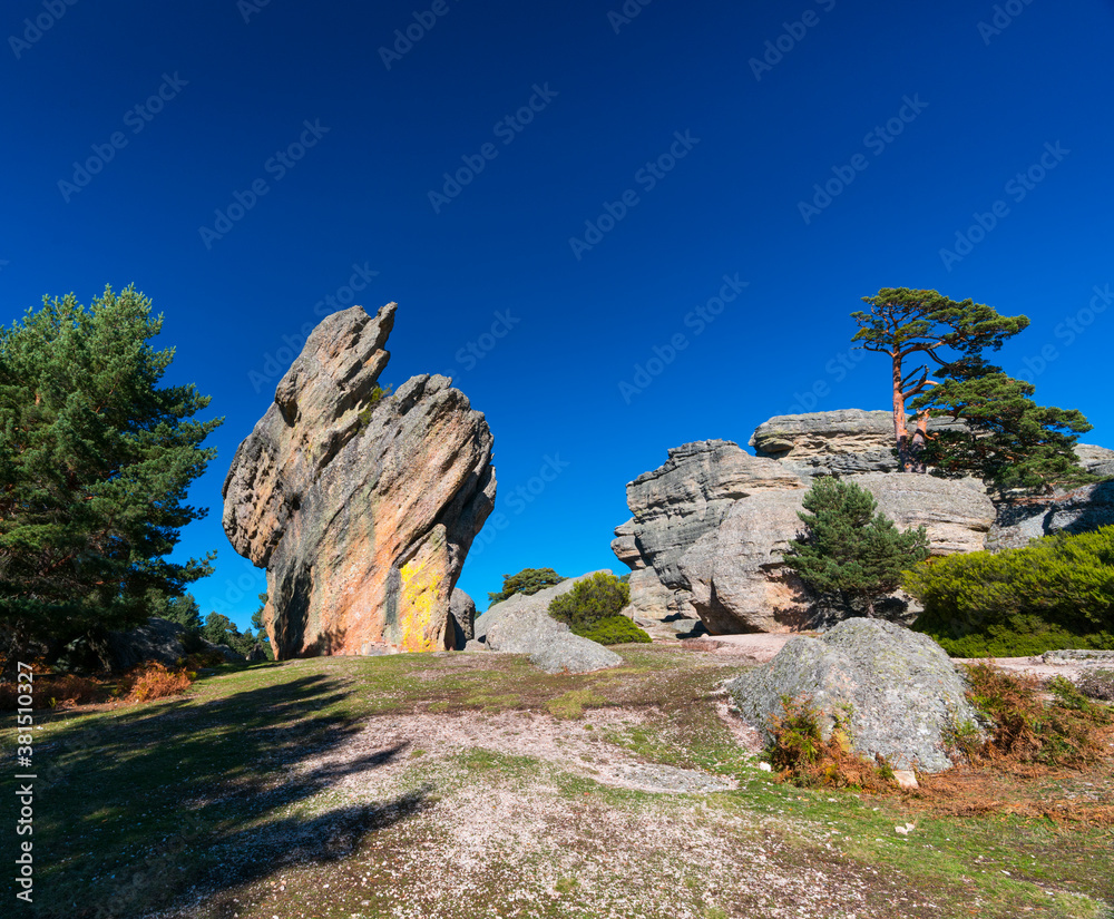 Landscape in Castroviejo, Duruelo de la Sierra, Soria province, Castilla y Leon, Spain, Europe