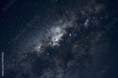central portion of the milky way 
