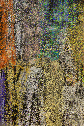 Colorful holographic glitter background