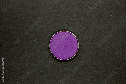 Purple Eyeshadow isolated on a Black background