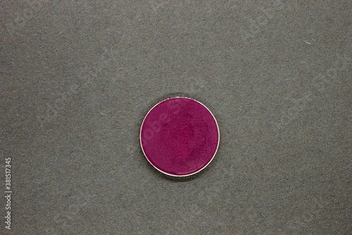 Eyeshadow isolated on a Black background