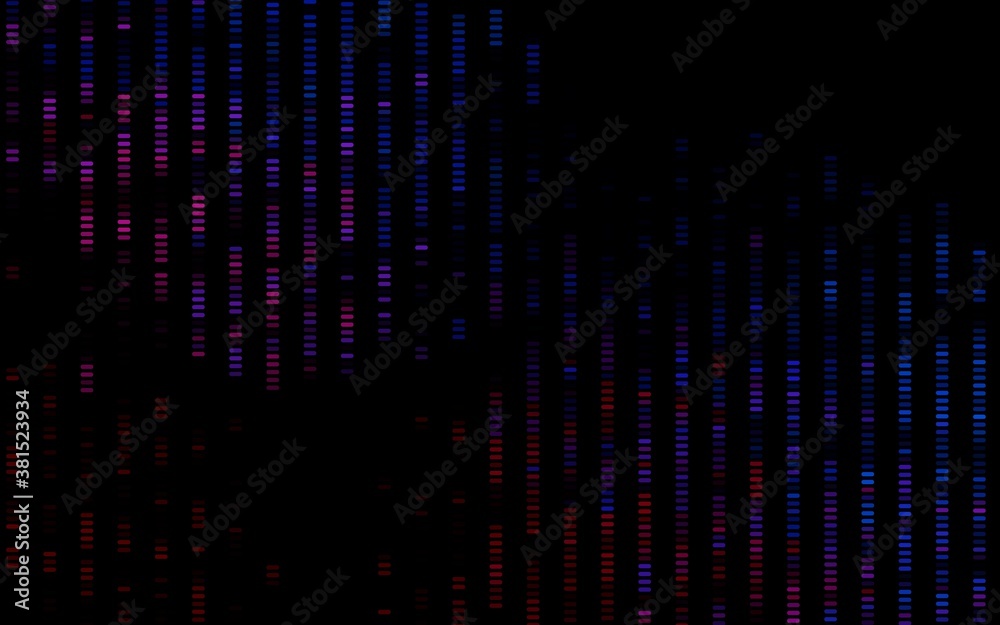 Dark Blue, Red vector background with straight lines. Lines on blurred abstract background with gradient. Backdrop for TV commercials. Dark Blue, Red vector background with straight lines. Lines on blurred abstract background with gradient. Backdrop for TV commercials.