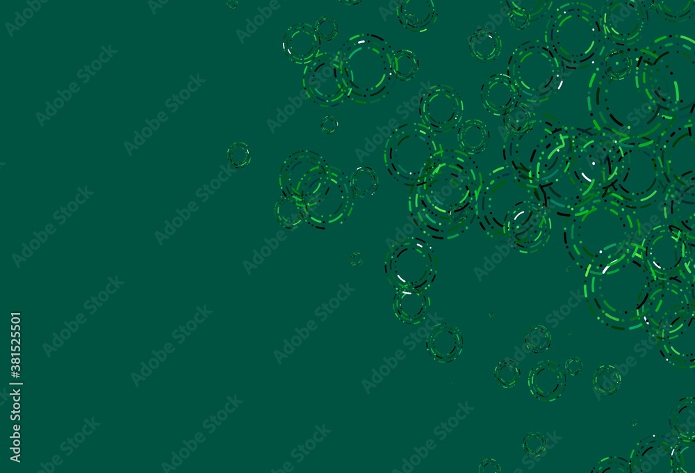 Light Blue, Green vector template with circles. Light Blue, Green vector template with circles.