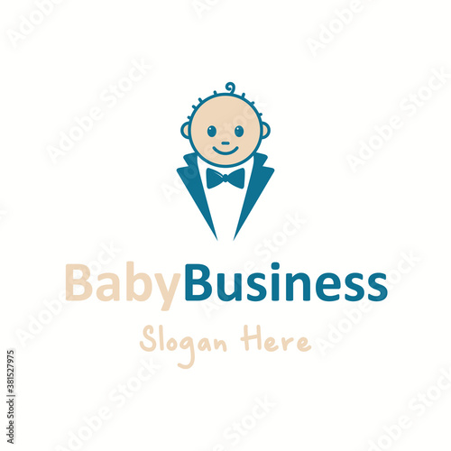 Baby Business Logo Design Template