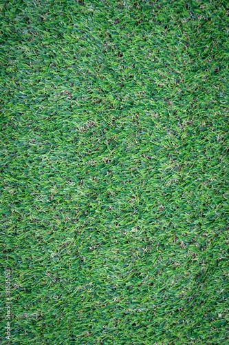 Green artificial grass floor nature