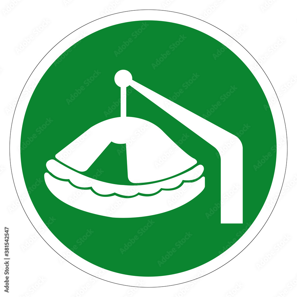 life Raft Symbol Sign, Vector Illustration, Isolate On White Background Label .EPS10