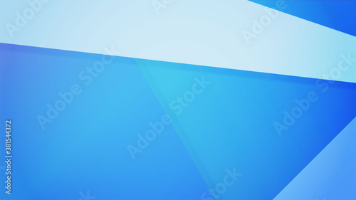 図形を使用した青いシンプルな背景素材