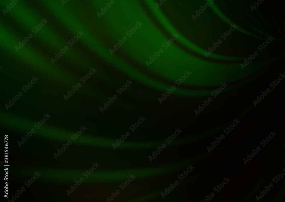 Fototapeta premium Light Green vector modern bokeh pattern. Glitter abstract illustration with an elegant design. A completely new design for your business.