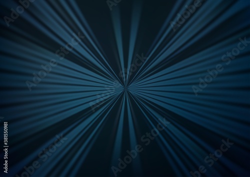 Dark BLUE vector template with repeated sticks. Shining colored illustration with narrow lines. Smart design for your business advert.
