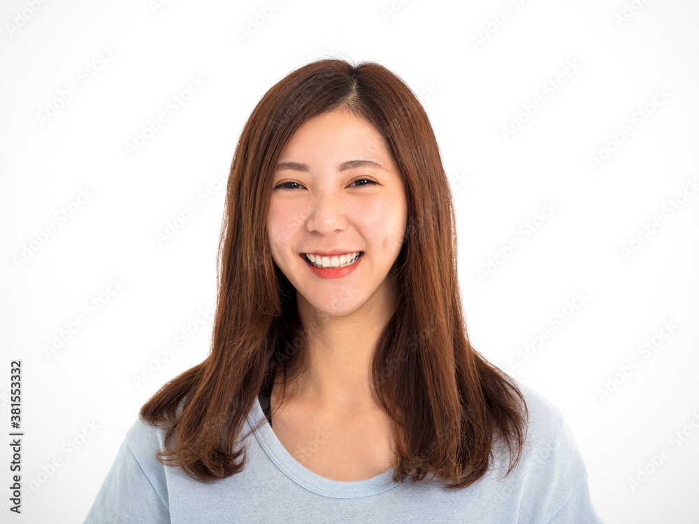 young happy teenager girl looking at camera young happy teenager girl looking at camera