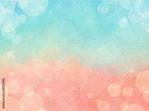 背景 素材 水彩 テクスチャ パステルカラーの優しいイメージのグラデーション Stock Illustration Adobe Stock 背景 素材 水彩 テクスチャ パステルカラーの優しいイメージのグラデーション Stock Illustration Adobe Stock