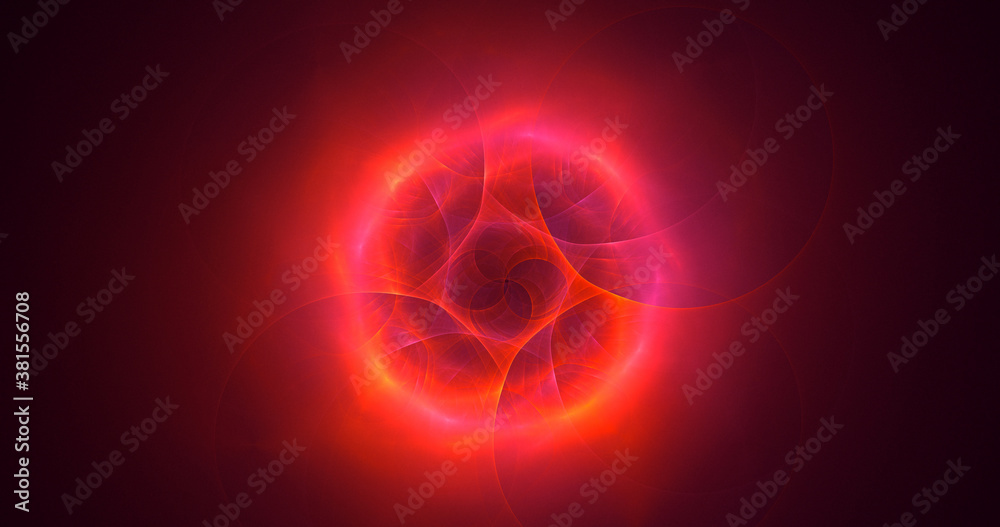 3D rendering abstract multicolor fractal light background 3D rendering abstract multicolor fractal light background