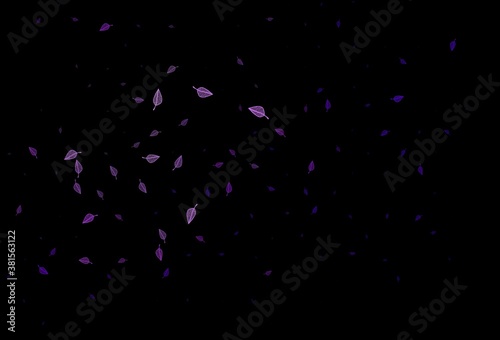 Dark Purple vector sketch texture.