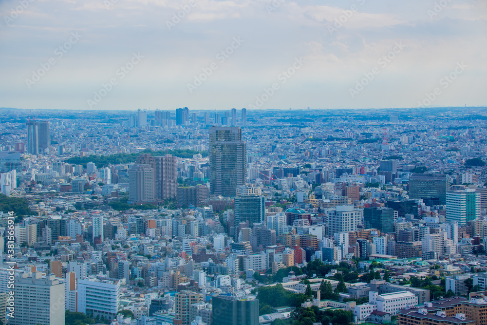 東京都心部の風景
