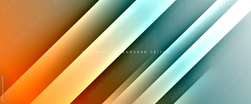 Fluid gradients with dynamic diagonal lines abstract background. Bright colors with dynamic light and shadow effects. Vector wallpaper or poster Fluid gradients with dynamic diagonal lines abstract background. Bright colors with dynamic light and shadow effects. Vector wallpaper or poster