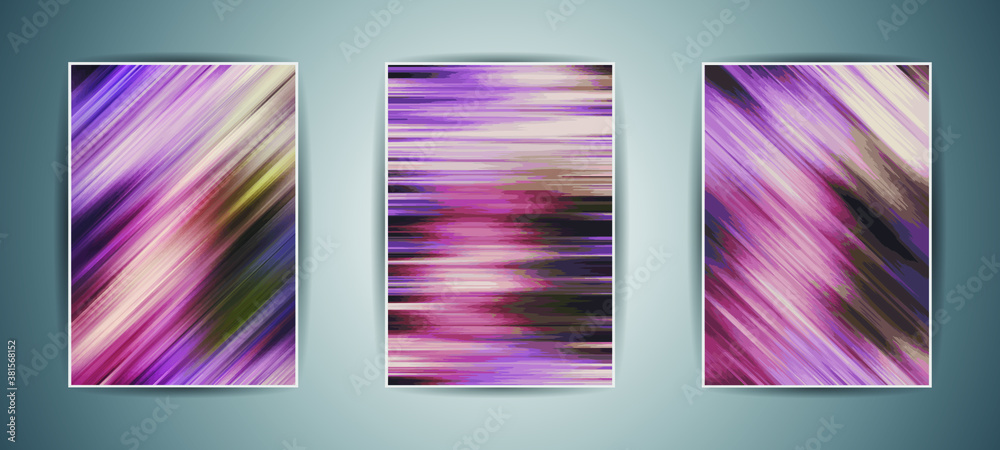 Fototapeta premium Colorful background illustration. Abstract gradient artwork. Minimal flat style