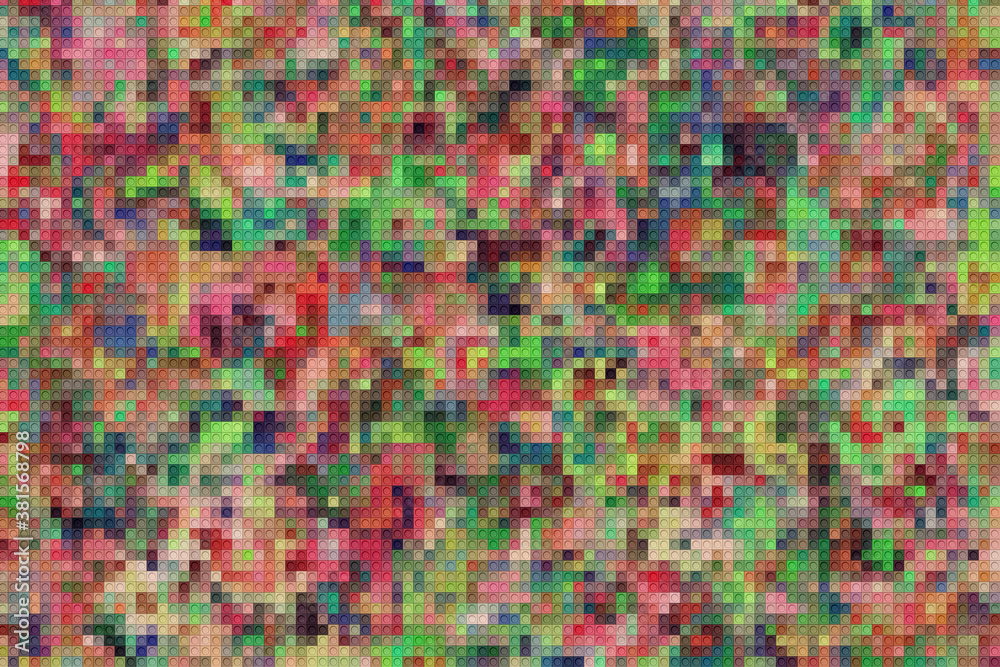 Colorful geometric pattern with different shapes Colorful geometric pattern with different shapes