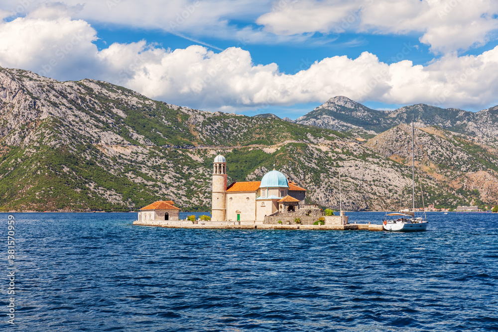 Our Lady of the Rock church, Kotor, Montenegro